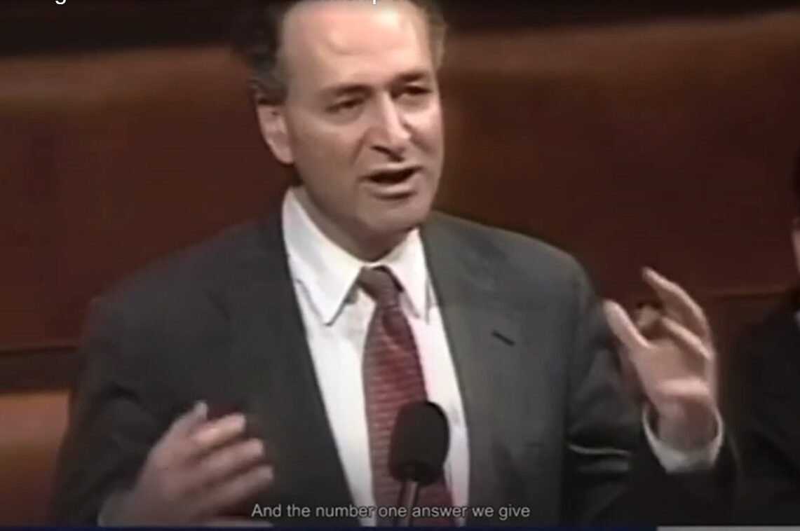 Schumer’s 90s Voter ID Stance Comes Back to Haunt